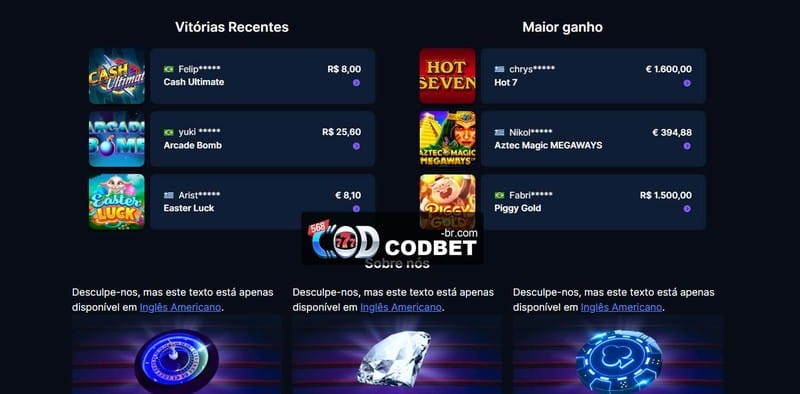 Aplicativo bets