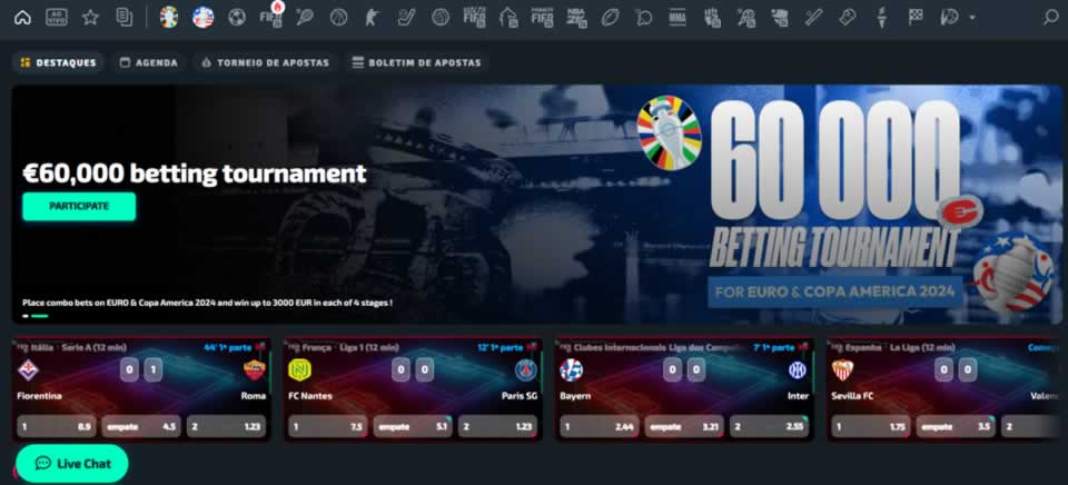 Site de aposta que aceita cartao de credito